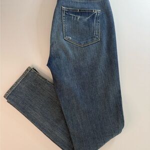 PAIGE Woman’s Size 27 Hoxton Ankle Peg Jeans Beachwood Medium Wash Denim